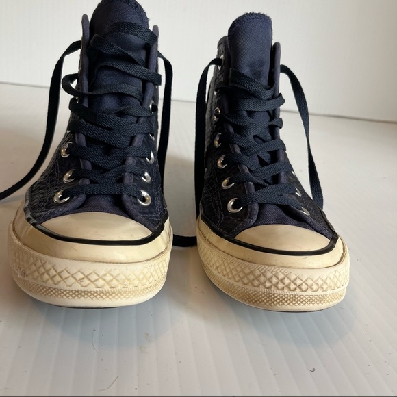 CONVERSE ALT EXPLORATION CHUCK 70 HIGH TOP NAVY BLUE WOMEN’S 8 Runs Big - Picture 6 of 10